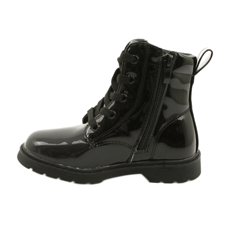 Miss Patent Boots 21DZ23-4328 crna 1