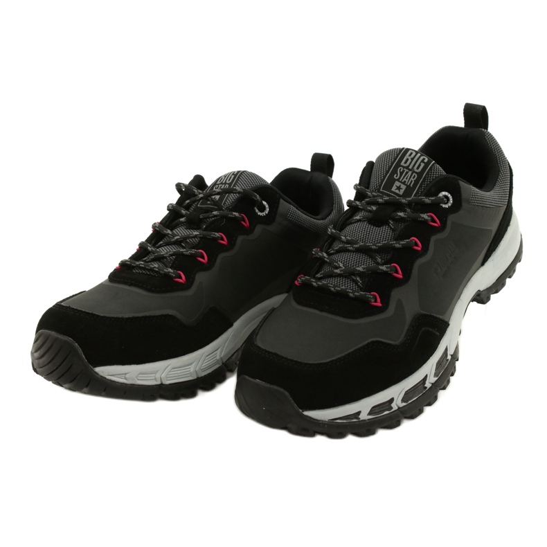 Big Star muške sportske cipele sive i crne II174140 siva 2