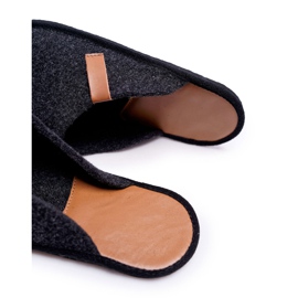 Big Star Muške kućne papuče Panto Fino II167009 Crno-smeđe smeđa 1