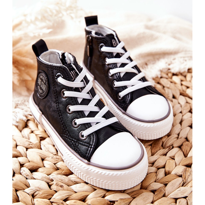 Dječje visoke tenisice Big Star II374003 Crne crna crna 2