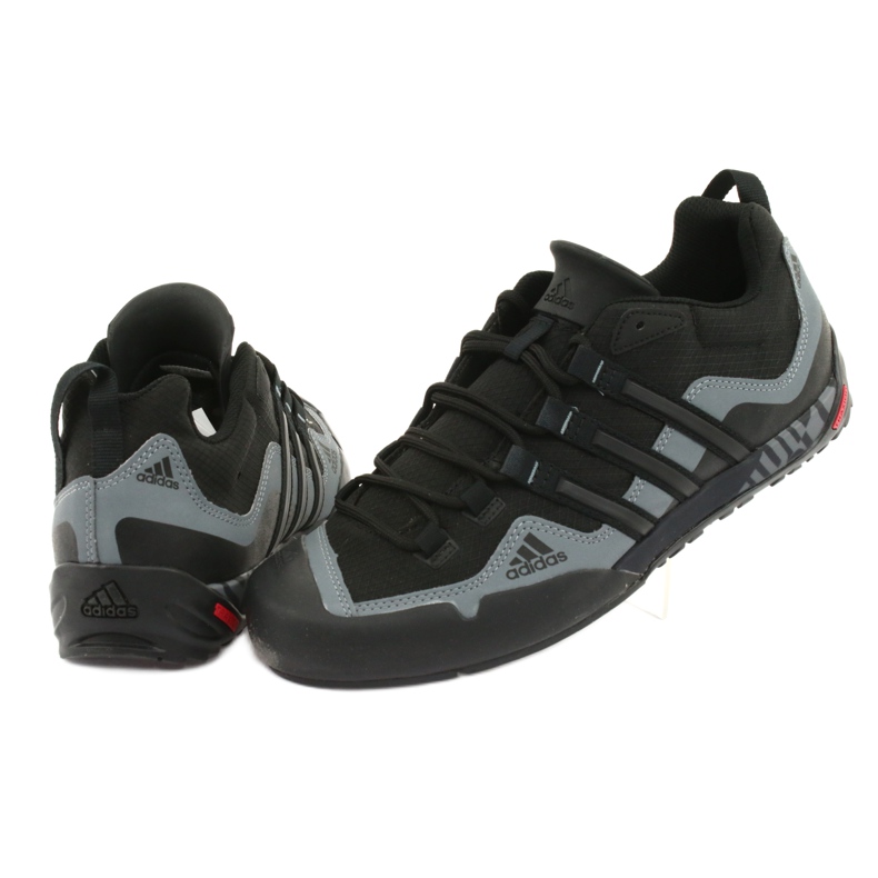 Cipele adidas Terrex Swift Solo M D67031 crno siva 4