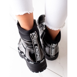 Artiker crne kožne gležnjače crna 1