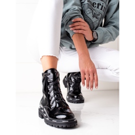 Artiker kožne čizme crna 1