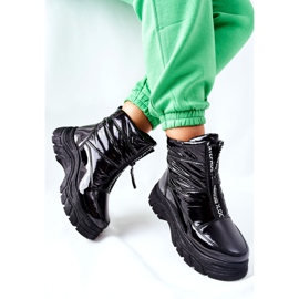 Vinceza Ženske zamke Crne čizme Echowen crna 2