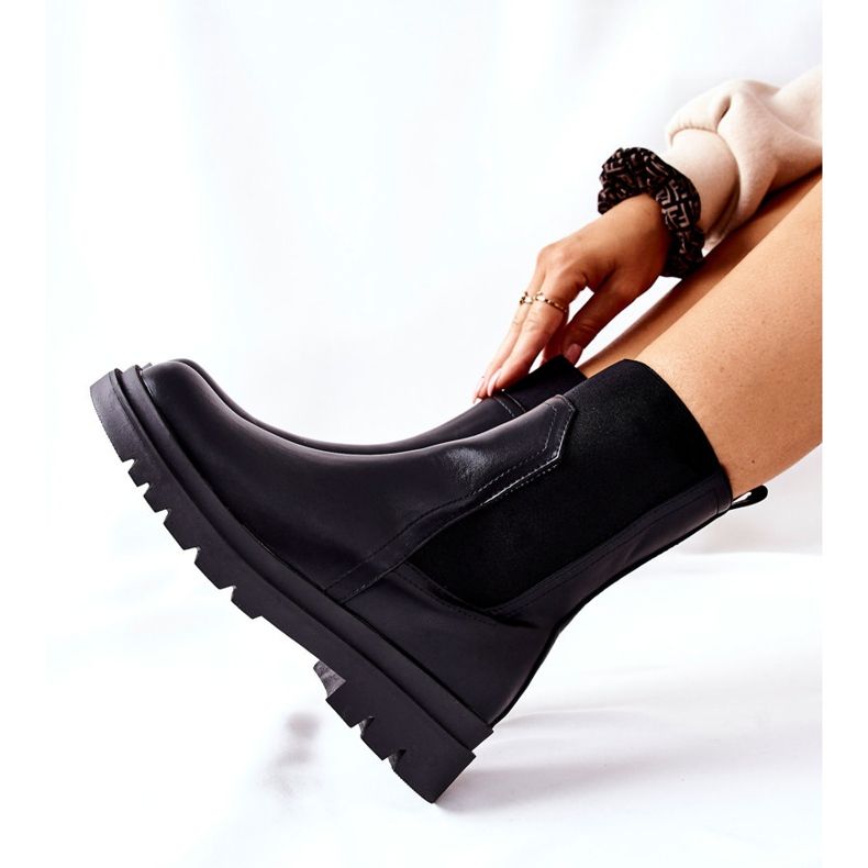 Vinceza Ženske tople čizme Black Nikiera crno 2