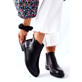 Ravne tople čizme Sergio Leone BT511 Crna 1