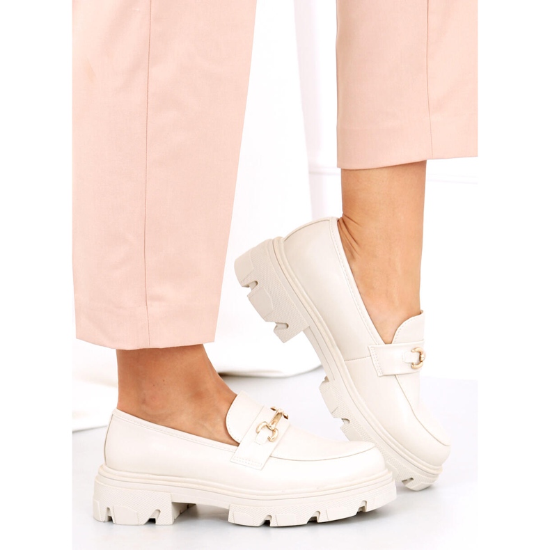 Natikače na debelom potplatu YY11 Bež 2