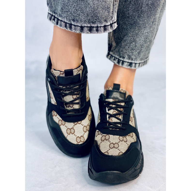 Isla Black treneri bež crno 1