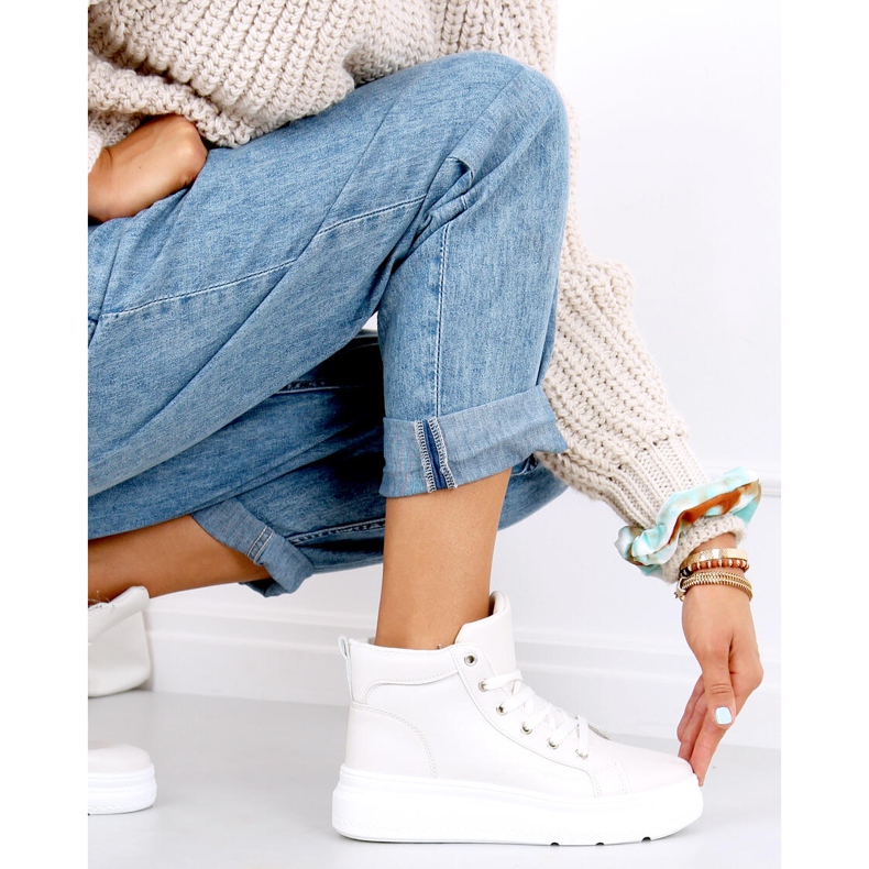 Ava Beige tenisice za gležanj bež 1