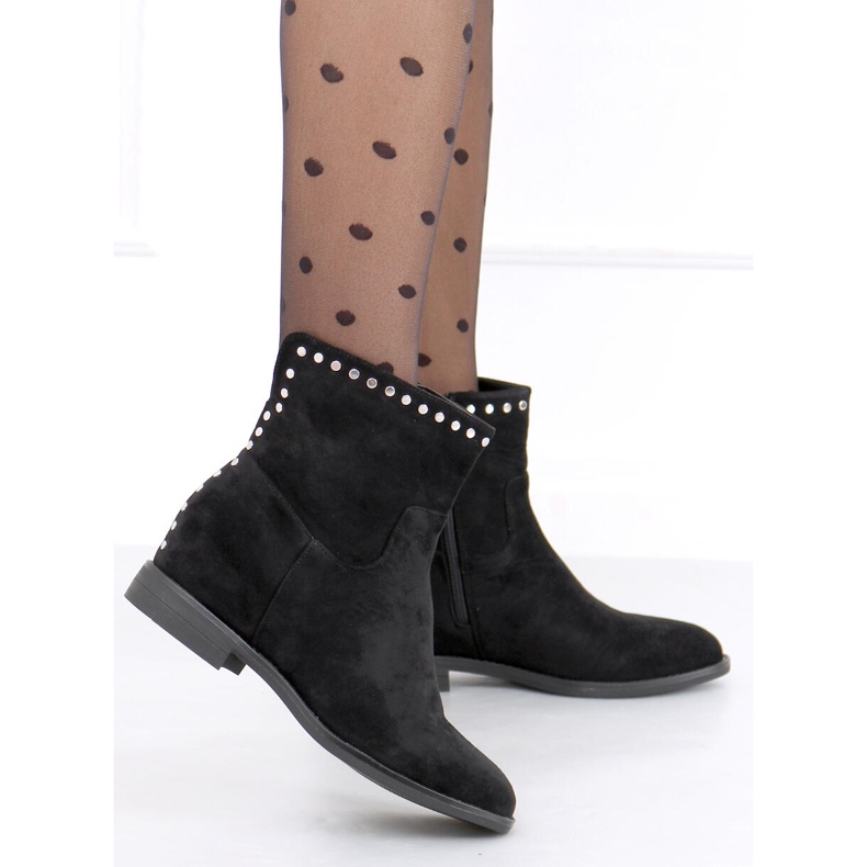 Čizme na skrivenom klinu Melisa Black crno 1