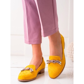 Ležerna žuta VINCEZA Lords žuta boja 2