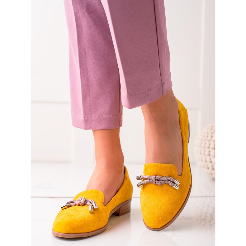 Ležerna žuta VINCEZA Lords žuta boja 2