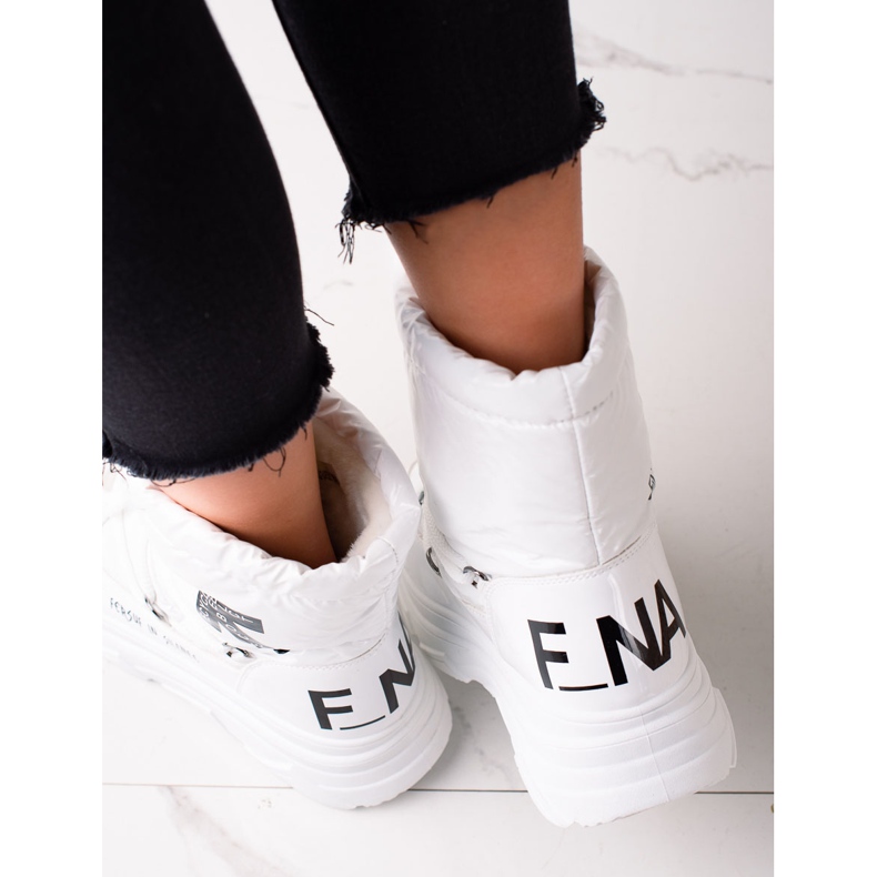 Svjetlucave VINCEZA čizme za snijeg bijela 2