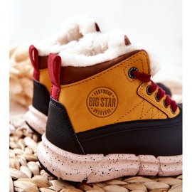 Dječje tople čizme Big Star II374072 Camel smeđa crno naranča 2