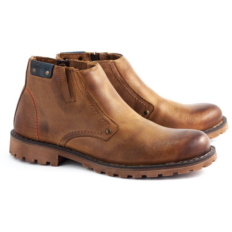 Olivier Muške čizme 815 crvene smeđa 2