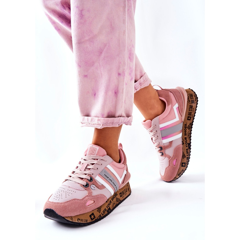 Ženske sportske cipele Big Star II274298 Pink ružičasta 1