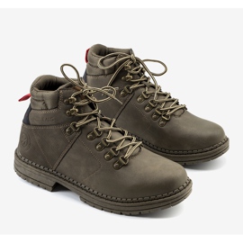 Cross Jeans Zelene muške cipele za križanje Jeans Chapa zelena 1