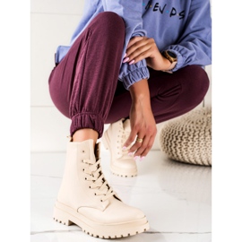 Bestelle Klasične čizme Traper u bež boji 1