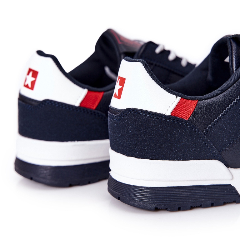 Muške sportske cipele Memory Foam Big Star Navy Blue II174083 plava 2