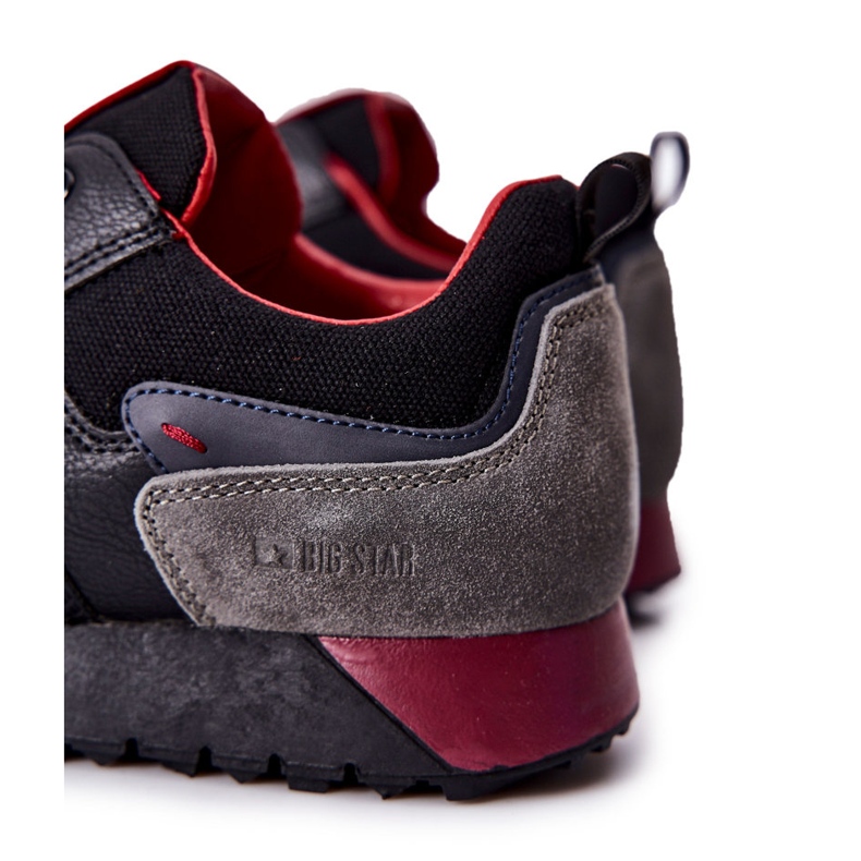 Muške sportske cipele Memory Foam Big Star Black II174090 crno 1