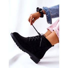 PH1 Klasične crne čizme s vezanim Melomeom crna 2