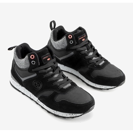 Muške crne tenisice Cross Jeans Merle crna siva 1