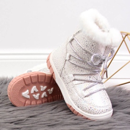 Izolirane čizme Jr EVE325C bijele bijela 2