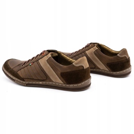 Olivier kožne muške cipele 236GT smeđe smeđa 6