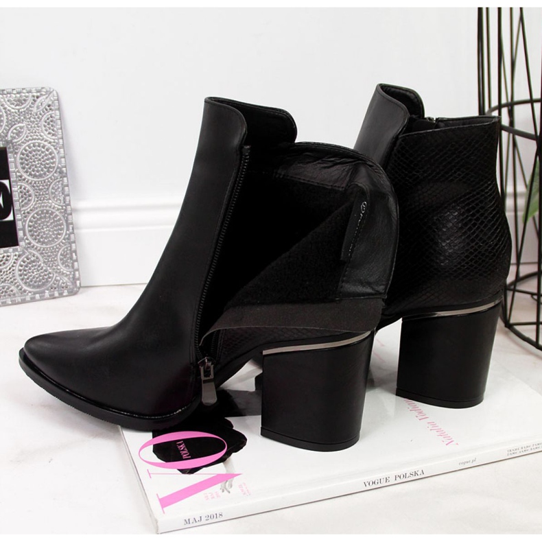 Izolirane čizme Potocki W WOL31A crne crna 1