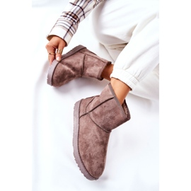 Vicandi smeđe krznene čizme s toplim snijegom smeđa 2