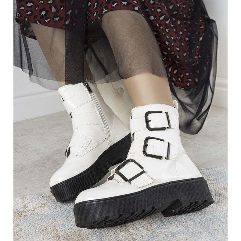 Austin bijele gležnjače bijela 1