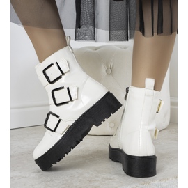 Austin bijele gležnjače bijela 2