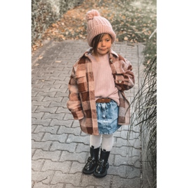 FR1 Dječje čizme Topli crni lanac Hinea crna 2