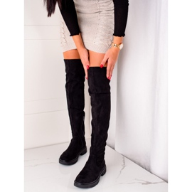 Seastar Visoke čizme od bedra od antilopa crna 2