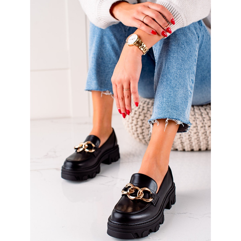 Sweet Shoes Elegantne cipele na platformi crna 1