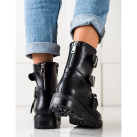 Sixth Sense Crni radnici s kopčama crna 1