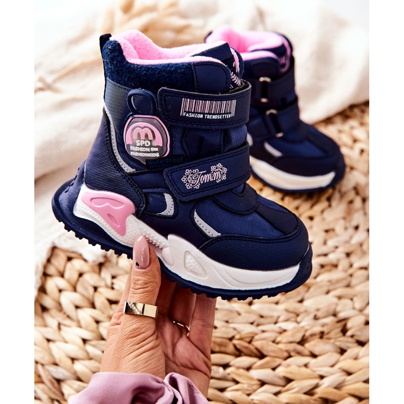 PJ2 Dječje tople čizme za snijeg Nami Blue Nemi Boots mornarsko plava 2