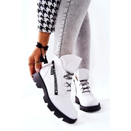 Čizme zagrijane krznom Sergio Leone bijele TR740 bijela 1