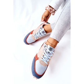 Sportska obuća Memorijska pjena Big Star II274401 Bež-plava 2