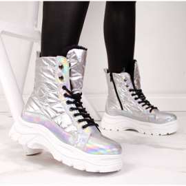 Čizme za snijeg na holo platformi Vinceza W JAN47B Silver srebro 1