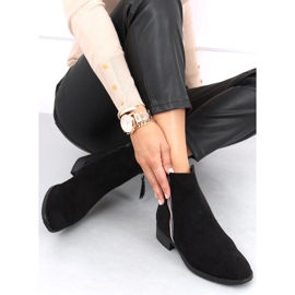 Isabel Crne čizme od antilopa crno 1