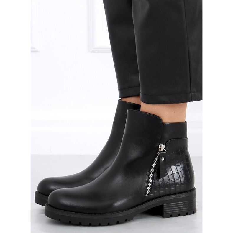Ženske čizme Chelsea Kora Black crno 1