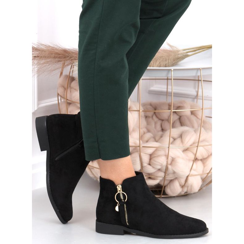 Ženske čizme Chelsea Viki Black crna 2