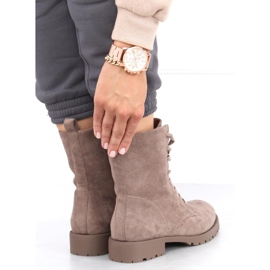 Radnici na vezanju od Bente Khaki bež 1