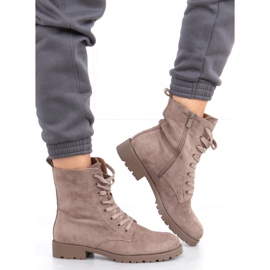 Radnici na vezanju od Bente Khaki bež 2