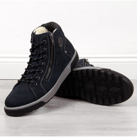 Izolirane čizme Rieker 38920 M tamnoplave mornarsko plava 1