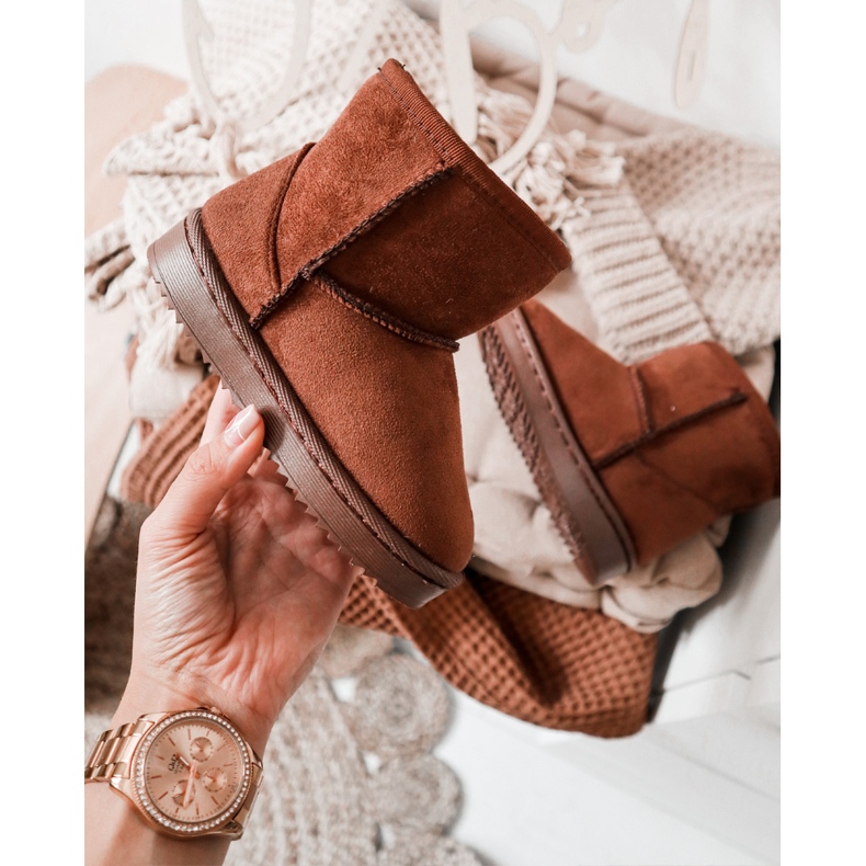 Dječje tople čizme Snježne čizme Brown Gooby smeđa 2