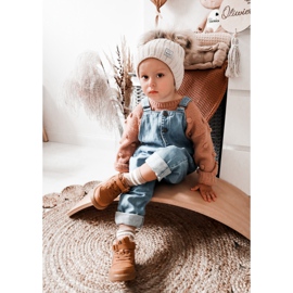 PA1 Dječje visoko tople sportske cipele Camel Clafi smeđa 2