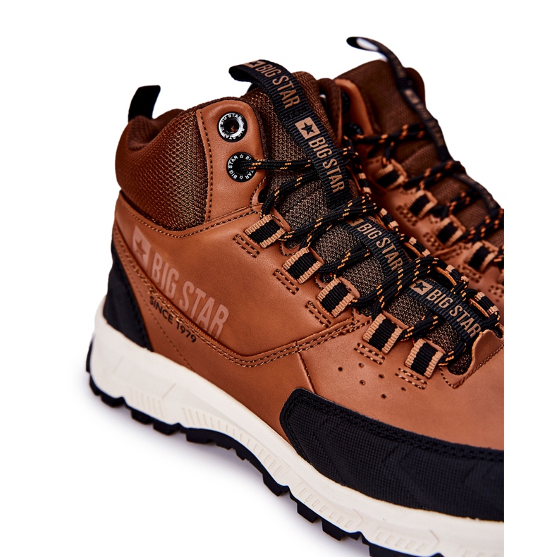 Visoke sportske cipele Big Star II174179 Smeđa crna 1