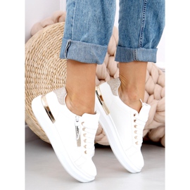 Ženske tenisice Idda Gold bijela 1